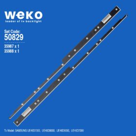 WKSET-5829 35987X1 35988X1 J6L4-460SMA-R3 - 46-5630-LED-MCPCB-L LEFT/RIGHT 2 ADET LED BAR (K0)