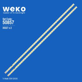 WKSET-5857 35527X2 UP041AW100A20 T315B6-P01-L07(VER.C1) - L14.16315901L - DOMİNANT 2 ADET LED BAR (K0)
