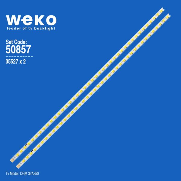 WKSET-5857 35527X2 UP041AW100A20 T315B6-P01-L07(VER.C1) - L14.16315901L - DOMİNANT 2 ADET LED BAR (K0)