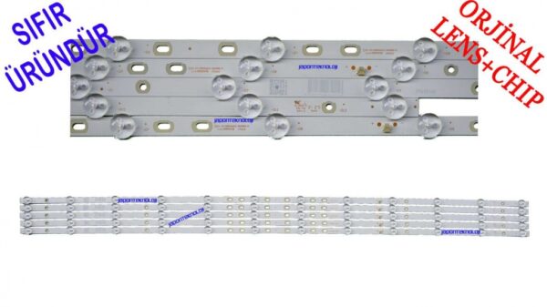 WKSET-5920 36749X5  SJ.YM.D5500602-2835BS-M 5 ADET LED BAR (K0)