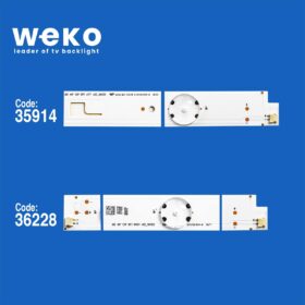 WKSET-5925 35914X4 36228X4 JDE 49 CSP DRT LEFT/RIGHT 8 ADET LED BAR (81) (K0)