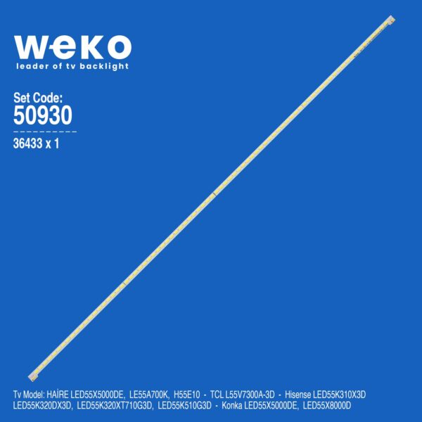 WKSET-5930 36433X1 STS550A66_80LED_REV0.1_111117 1 ADET LED BAR (K0)