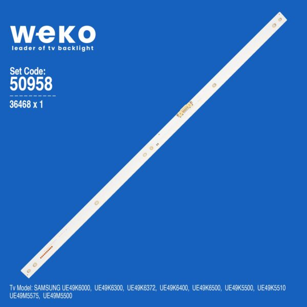 WKSET-5958 36468X1 S_K5.5/6.2K_49_SFL70_64LED_REV2.0_160129_LM41-00300A   1 ADET LED BAR (K0)