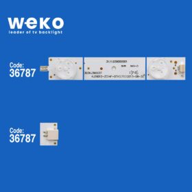 WKSET-5984 36787X3 KJ39D12-ZC14F-07 303KJ390037 3 ADET LED BAR (K0)