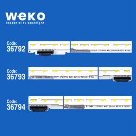 WKSET-5990 36792X1 36793X1 36794X1LG INNOTEK 70UJ65 C/L/R TYPE 1707PKG MJC 204EA REV2.0 161103 3 ADET LED BAR (81) (K0)