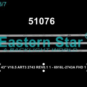 WKSET-6076 35807X3 43 V16.5 ART3 2743 REV0.1 1 - 6916L-2743A FHD 1  3 ADET LED BAR (K0)