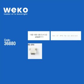 WKSET-6088 36880X3 CORE 32 6PKG REV 0.2 PEV3232-01Y 3 ADET LED BAR (K0)