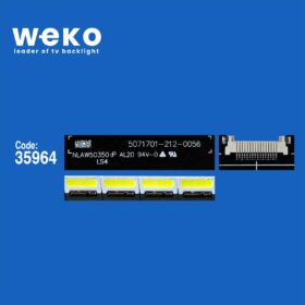WKSET-6176 35964X3 NLAW50350 AL2 94V-0 5052901-452-0666 3 ADET LED BAR (K0)