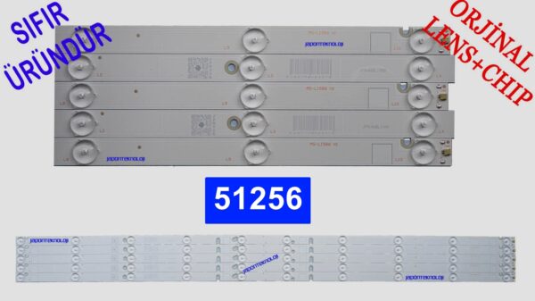 WKSET-6256 36539X5 MS-L1586 V2  5 ADET LED BAR (K0)