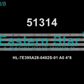 WKSET-6314 37051X4 HL-7E395A28-0402S-01 A0 4*8 4 ADET LED BAR (K0)