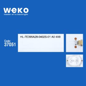 WKSET-6314 37051X4 HL-7E395A28-0402S-01 A0 4*8 4 ADET LED BAR (K0)