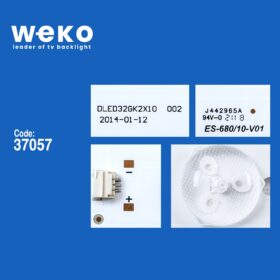 WKSET-6318 37057X2 DLED32GK2X10 002  2 ADET LED BAR (K0)