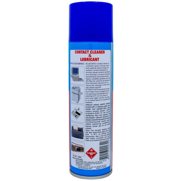 YAĞLI SPREY BLUE BIRD  (BB-257) KIRMIZI 250 ML (K0) - Görsel 2