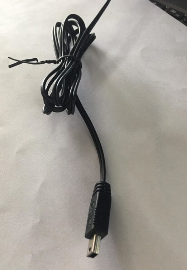 YERLİ ÜRETİM 1.2 METRE 18/0.10BS*2F MİNİ USB YEDEK ADAPTÖR KABLOSU (K0)