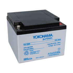 YOKOHAMA YH-1226 12 VOLT - 26 AMPER KURU AKÜ (165 X 176 X 125 MM) (K0)
