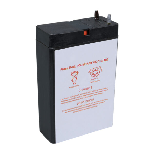 YOKOHAMA YH-41.8 4 VOLT - 1.8 AMPER KURU AKÜ (50 X 76 X 22 MM) (K0)