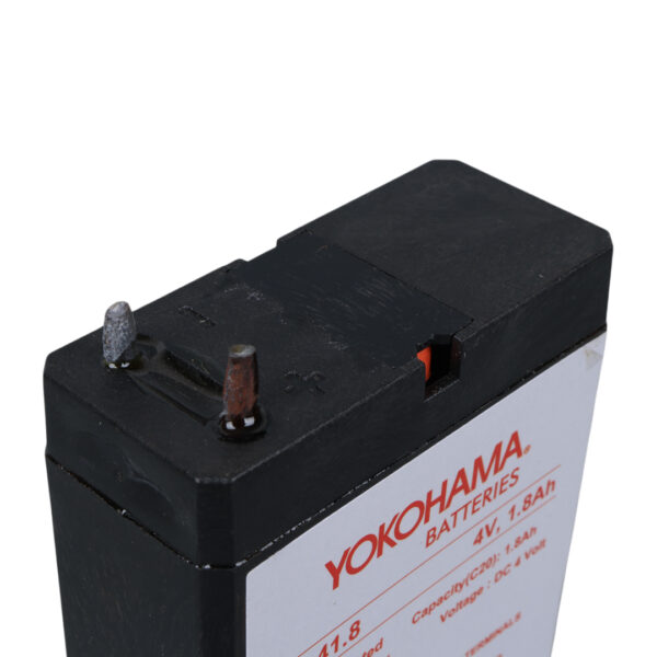 YOKOHAMA YH-41.8 4 VOLT - 1.8 AMPER KURU AKÜ (50 X 76 X 22 MM) (K0) - Görsel 3