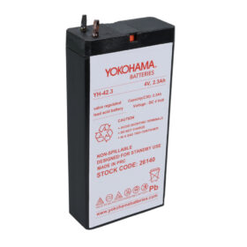 YOKOHAMA YH-42.3 4 VOLT - 2.3 AMPER KURU AKÜ (50 X 100 X 22 MM) (K0)