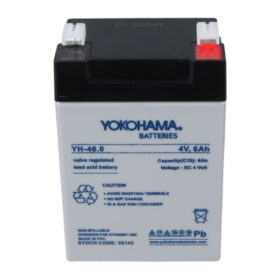 YOKOHAMA YH-46.0 4 VOLT - 6 AMPER KURU AKÜ (68 X 45 X 95 MM) (K0)