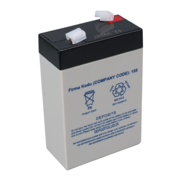 YOKOHAMA YH-62.3 6 VOLT - 2.3 AMPER AKÜ (101 X 66 X 33 MM) (K0)