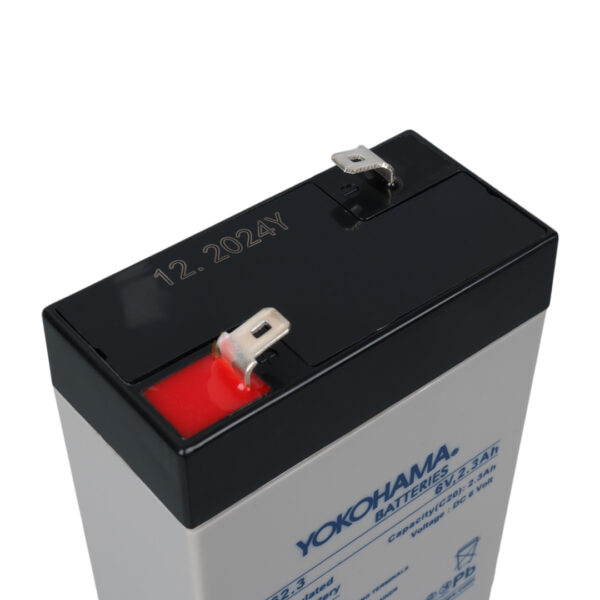 YOKOHAMA YH-62.3 6 VOLT - 2.3 AMPER AKÜ (101 X 66 X 33 MM) (K0) - Görsel 3