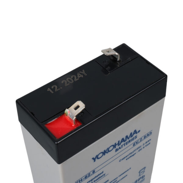 YOKOHAMA YH-62.8 6 VOLT - 2.8 AMPER DİK AKÜ (66 X 33 X 97 MM) (K0) - Görsel 4