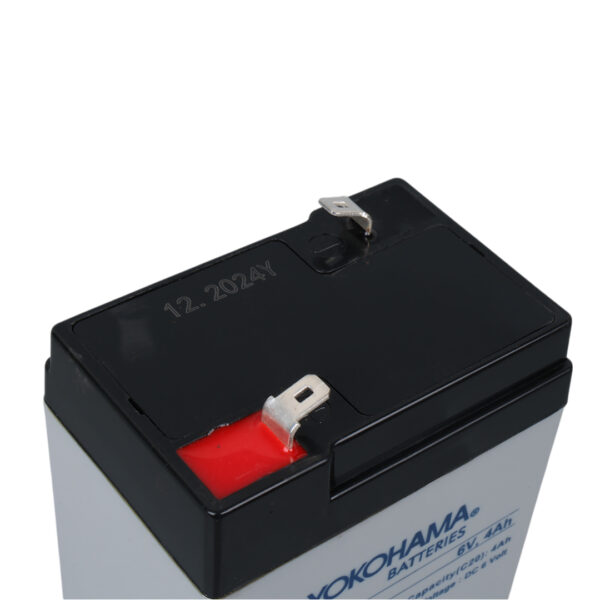 YOKOHAMA YH-64.0 6 VOLT - 4 AMPER IŞILDAK AKÜSÜ (70 X 48 X 101 MM) (K0) - Görsel 4