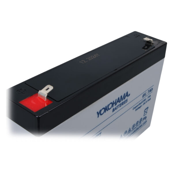 YOKOHAMA YH-67.0 6 VOLT - 7 AMPER KURU AKÜ (150 X 30 X 94 MM) (K0) - Görsel 4