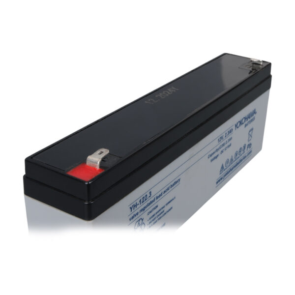 YOKOHAMA YH-122.3 12 VOLT - 2.3 AMPER YATIK UZUN AKÜ (176 X 61 X 33 MM) (K0) - Görsel 4