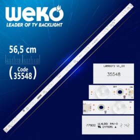 YX-55072010-3B555-0-A-5C1-0994 R - LB-55072 V1_00 -  56.5 CM 7 LEDLİ - (WK-432) (K0)