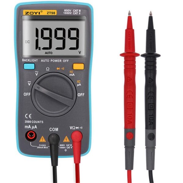 ZOYI ZT-98 DİJİTAL ÖLÇÜ ALETİ (K0) - Görsel 3