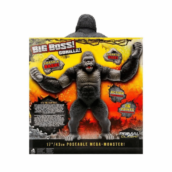 1037113 Primal Clash Büyük Patron Goril 42 cm -Sunman - Görsel 3