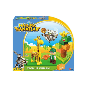 Çocuk 10932 Harika Kanatlar Bellonun Yağmur Ormanı 15 parça blok - Mega Oyuncak