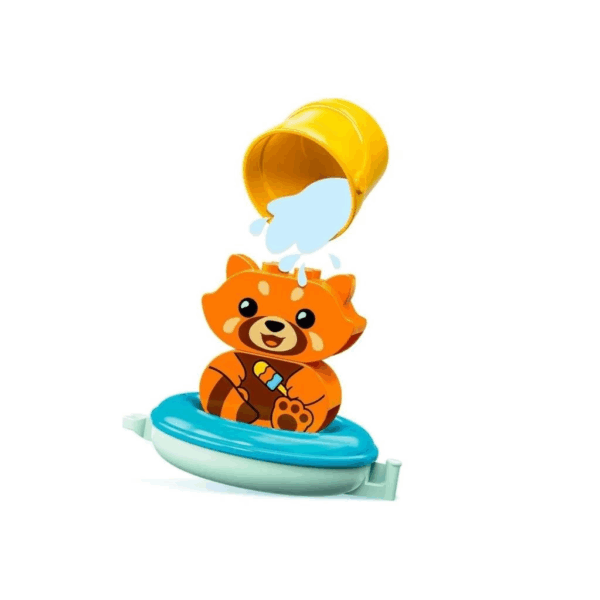 10964 ® Duplo® Banyo Zamanı Eğlencesi: Yüzen Kırmızı Panda, 5 parça, +1,5 yaş - Görsel 3
