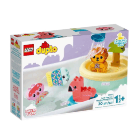 Çocuk 10966 ® Duplo® Banyo Zamanı Eğlencesi: Yüzen Hayvan Adası, 20 parça, +1,5 yaş
