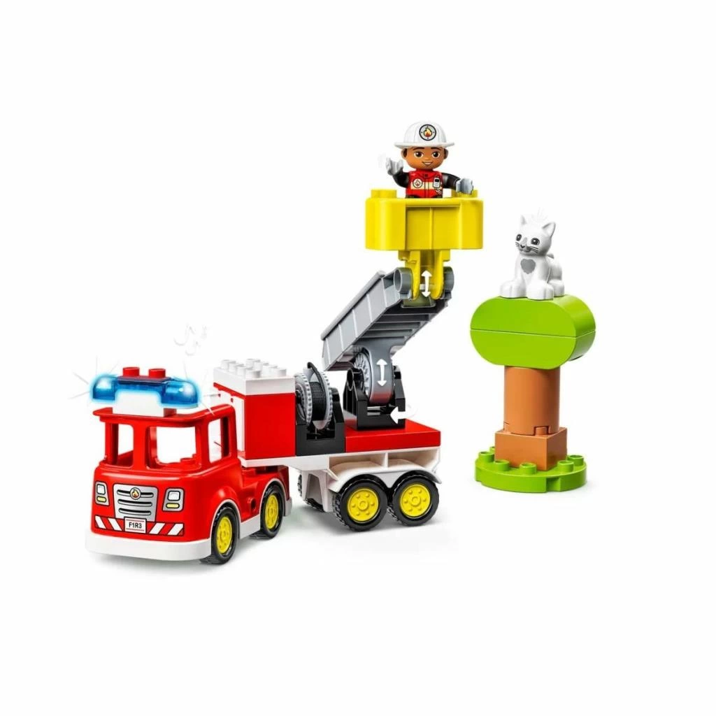 10969 Lego Duplo - İtfaiye Kamyonu, 21 parça +2 yaş - Görsel 3