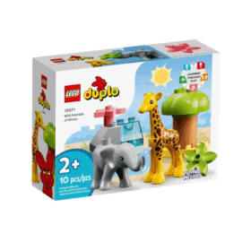 Çocuk 10971 Lego Duplo - Vahşi Afrika Hayvanları, 10 parça +2 yaş