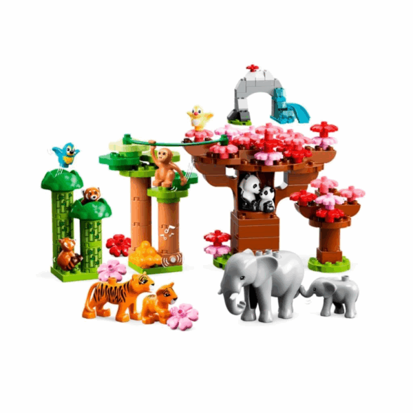 Çocuk 10974 Lego Duplo - Vahşi Asya Hayvanları, 117 parça +2 yaş - Görsel 2