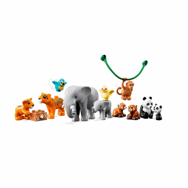 Çocuk 10974 Lego Duplo - Vahşi Asya Hayvanları, 117 parça +2 yaş - Görsel 4