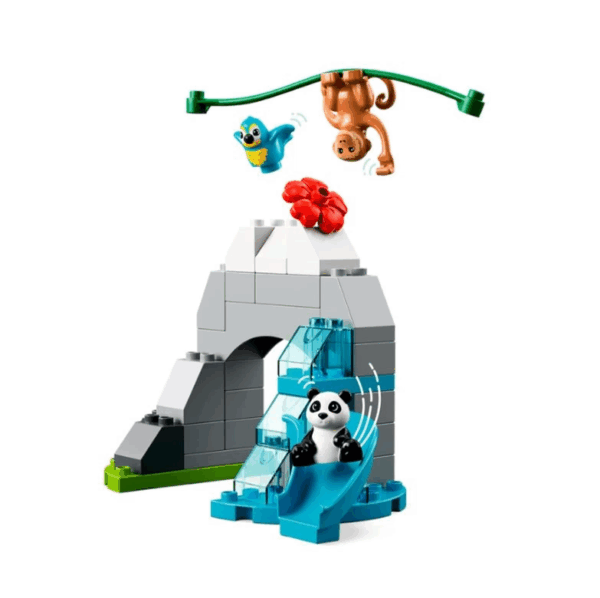 Çocuk 10974 Lego Duplo - Vahşi Asya Hayvanları, 117 parça +2 yaş - Görsel 5