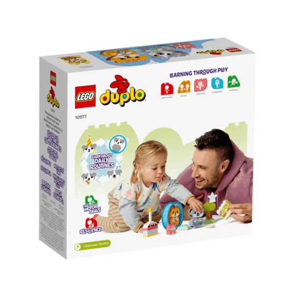 10977 Lego Duplo - İlk Yavru Köpeğim ve Yavru Kedim, Sesli , 22 parça +1,5 yaş - Görsel 5