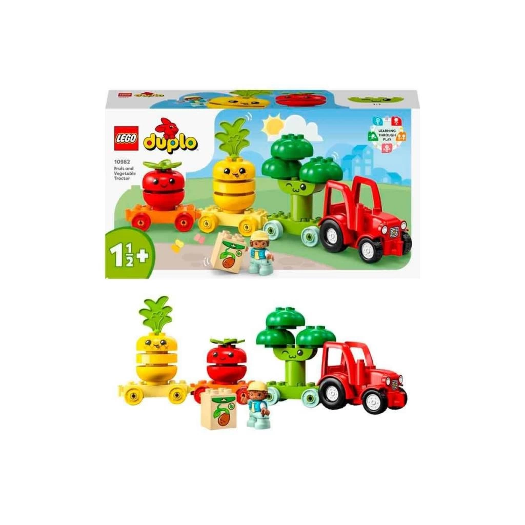 10982 ® Duplo® - Meyve Sebze Traktörü 19 parça +1,5 yaş - Görsel 3