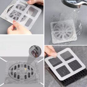 10&amp;apos;lu Banyo ve Mıutfak Lavabo Koku Önleyici ve Haşere Böcek Önleyici Gider Filtresi (K0)