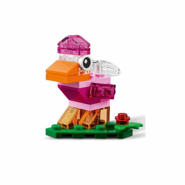 Çocuk 11013 ® Classic Yaratıcı Şeffaf Yapım Parçaları 500 parça - Görsel 4
