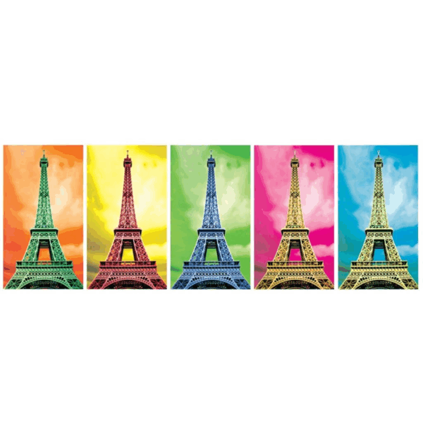 11223 Pop  Paris 1000 Parça Panorama Puzzle -KS Puzzle - Görsel 2