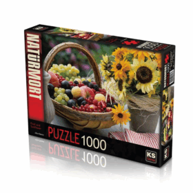 Çocuk 11227 Meyve ve Ayçiçeği 1000 Parça Puzzle -KS Puzzle