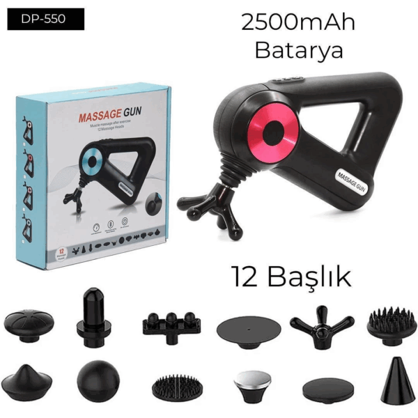 12 Başlıklı Masaj Aleti - Görsel 2