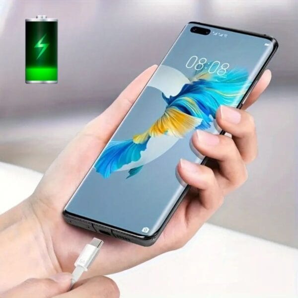 120W USB Hızlı Type C Uçlu Kablolu Şarj Aleti (K0) - Görsel 4
