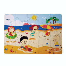 Çocuk 1282-CS Chiva, Ahşap Yer Puzzle
