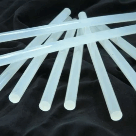 12x300mm Şeffaf Kalın Çubuk Silikon 1kg - Tamirat Ve Sızdırmazlık İçin En Kaliteli Silikon